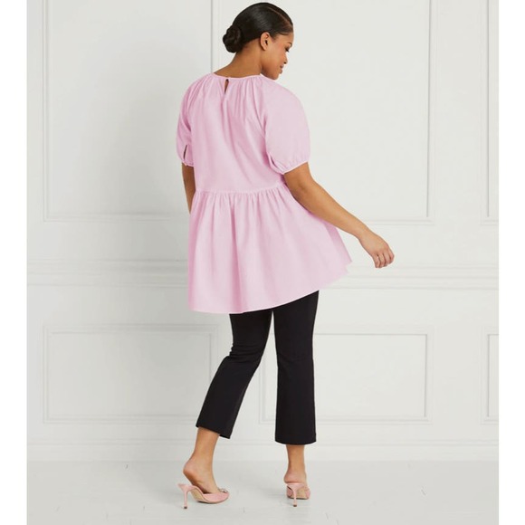 HILL HOUSE Ballerina Pink the Francesca Top NWT size Medium - Picture 2 of 12